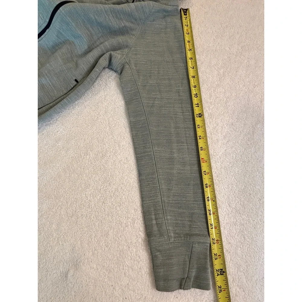 All in Motion Boys‎ Full Zip Hoodie Heathered Gray Green Active Jacket L 10/12